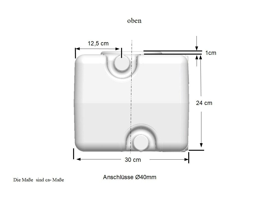 Wassertank 49 Liter