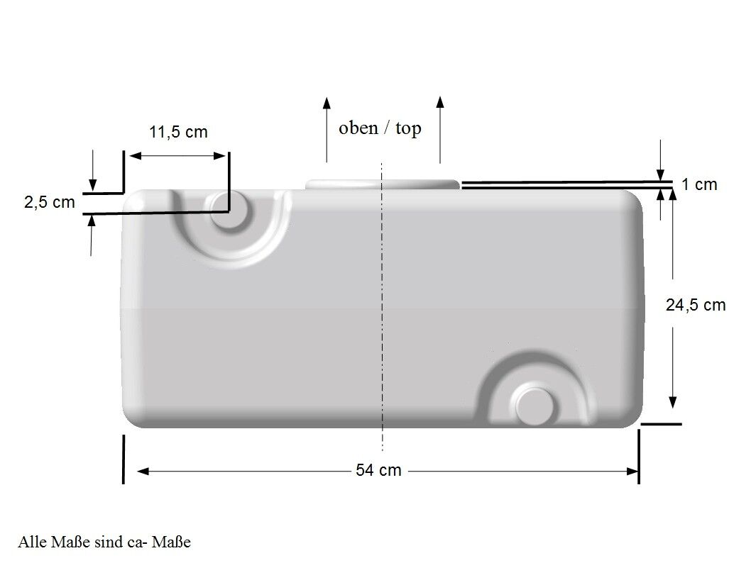 Wassertank 39 Liter