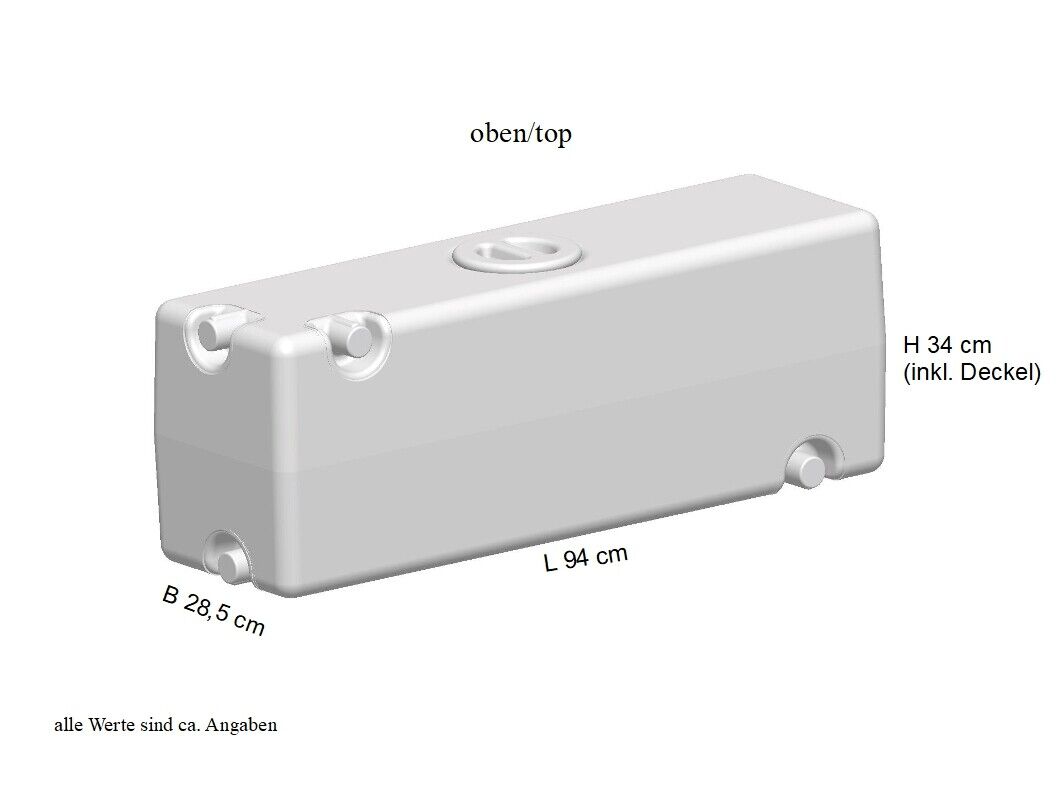 Wassertank 75 Liter