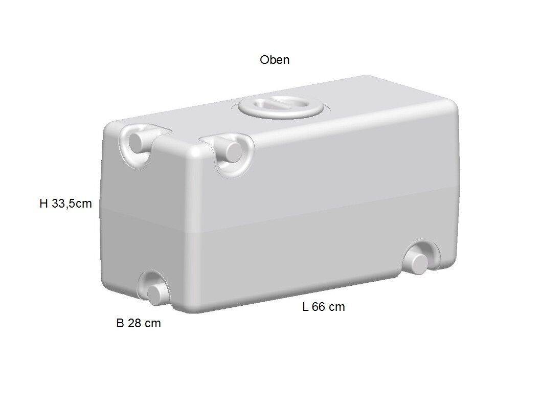 Wassertank 53 Liter