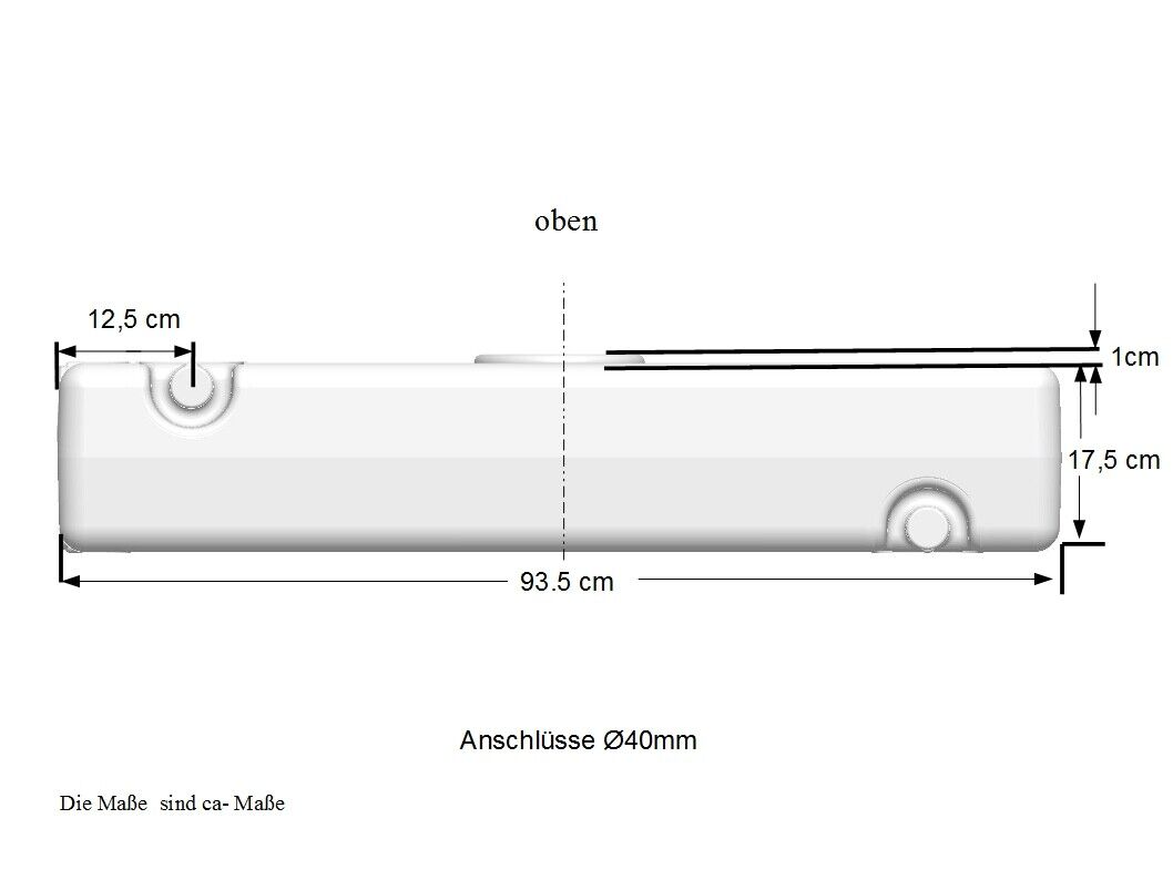 Wassertank 70 Liter