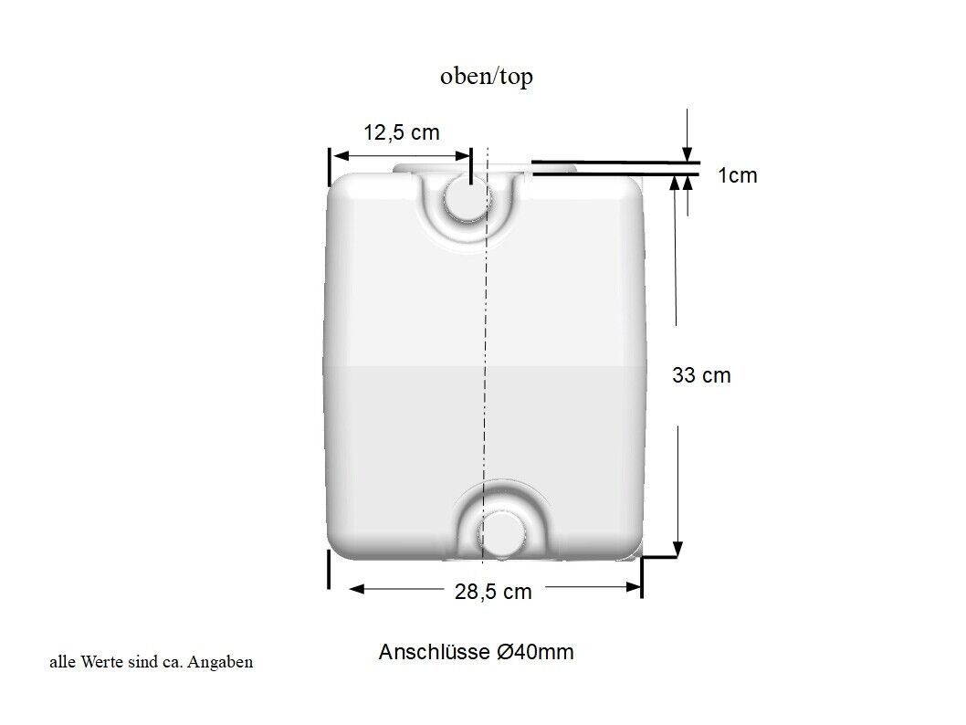 Wassertank 75 Liter