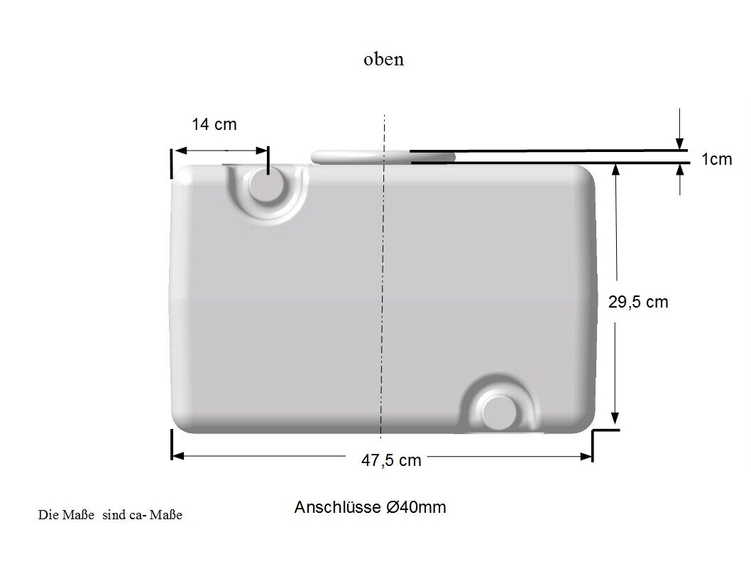 Wassertank 145 Liter