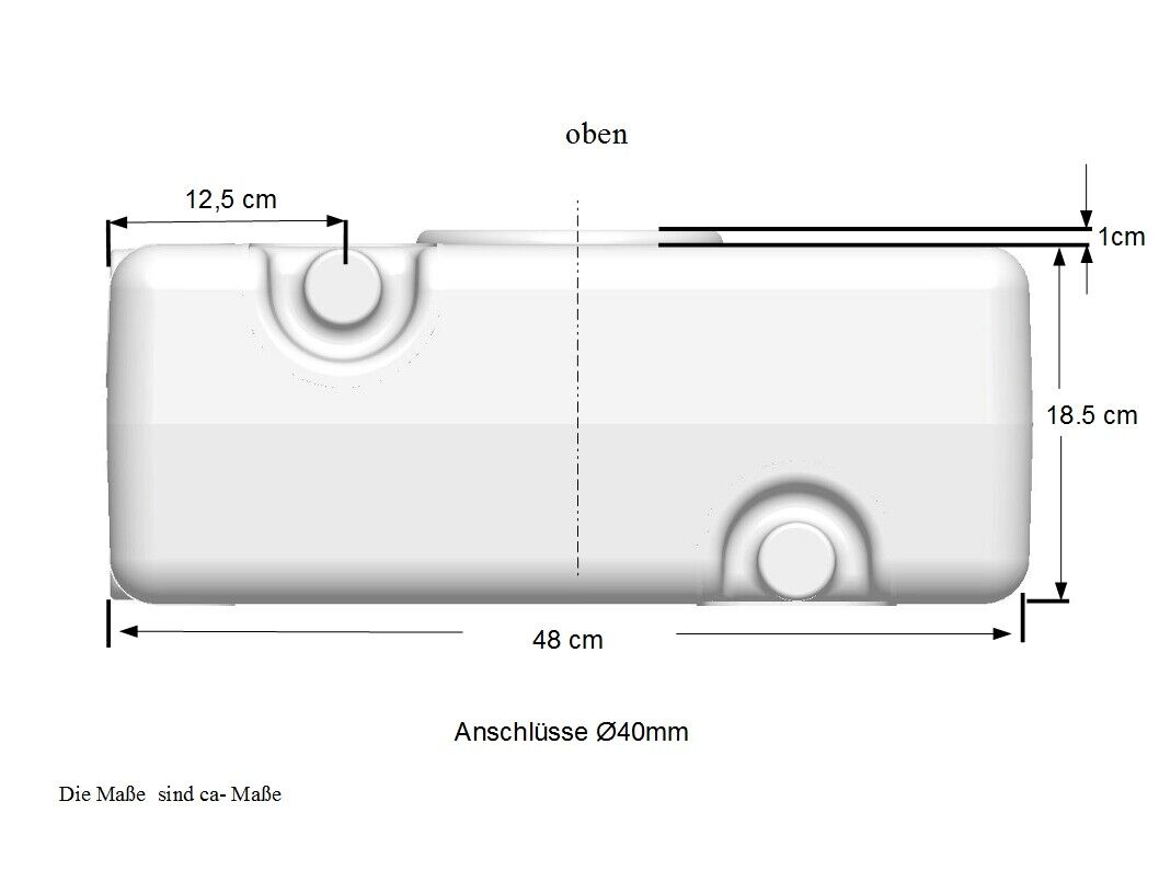 Wassertank 33 Liter