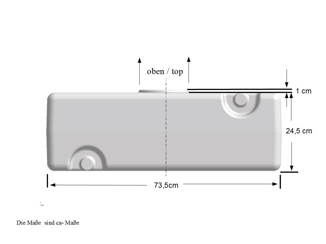 Wassertank 63 Liter