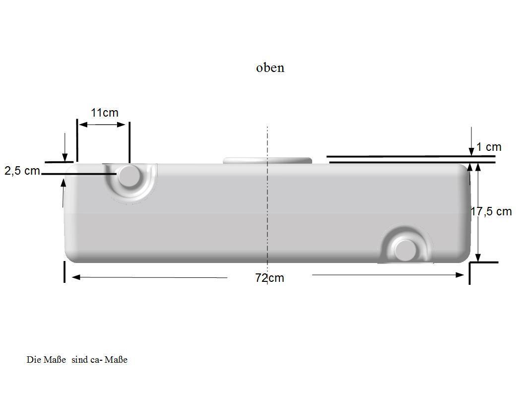 Wassertank 54 Liter