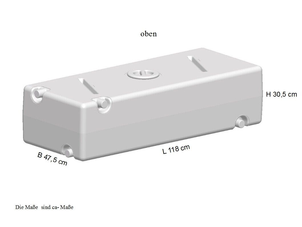 Wassertank 145 Liter