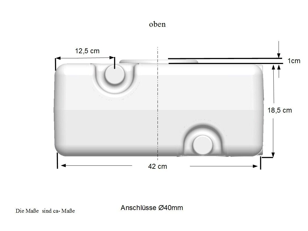 Wassertank 33 Liter